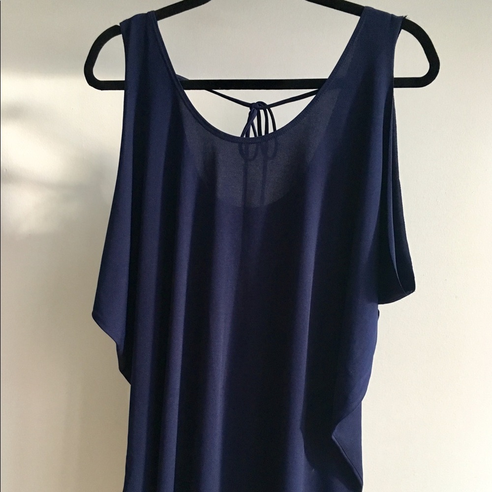 Lavish by Heidi Klum Sleeveless Maternity Top SZ L